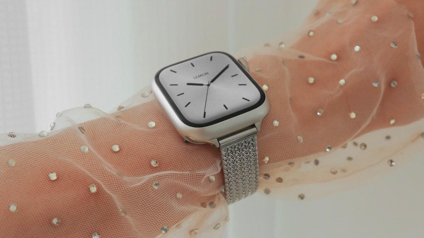 Mesh Loop for Apple Watch Lemon Straps