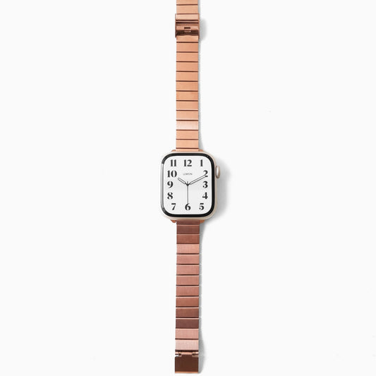 (St-Steel) Film Apple Watch Strap - Rose Gold