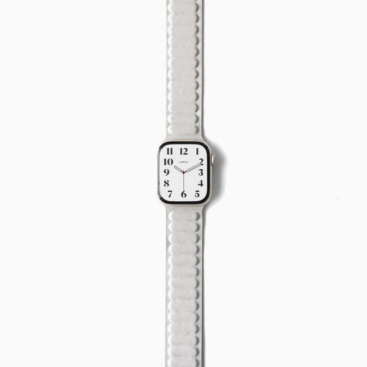 Magnetic Vegan Leather Apple Watch Band - Starlight
