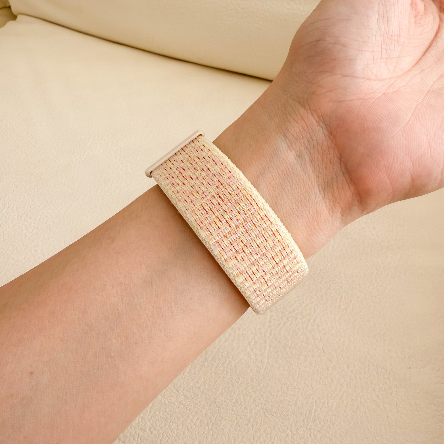 Soft Nylon Apple Watch Loop - Sakura Spring