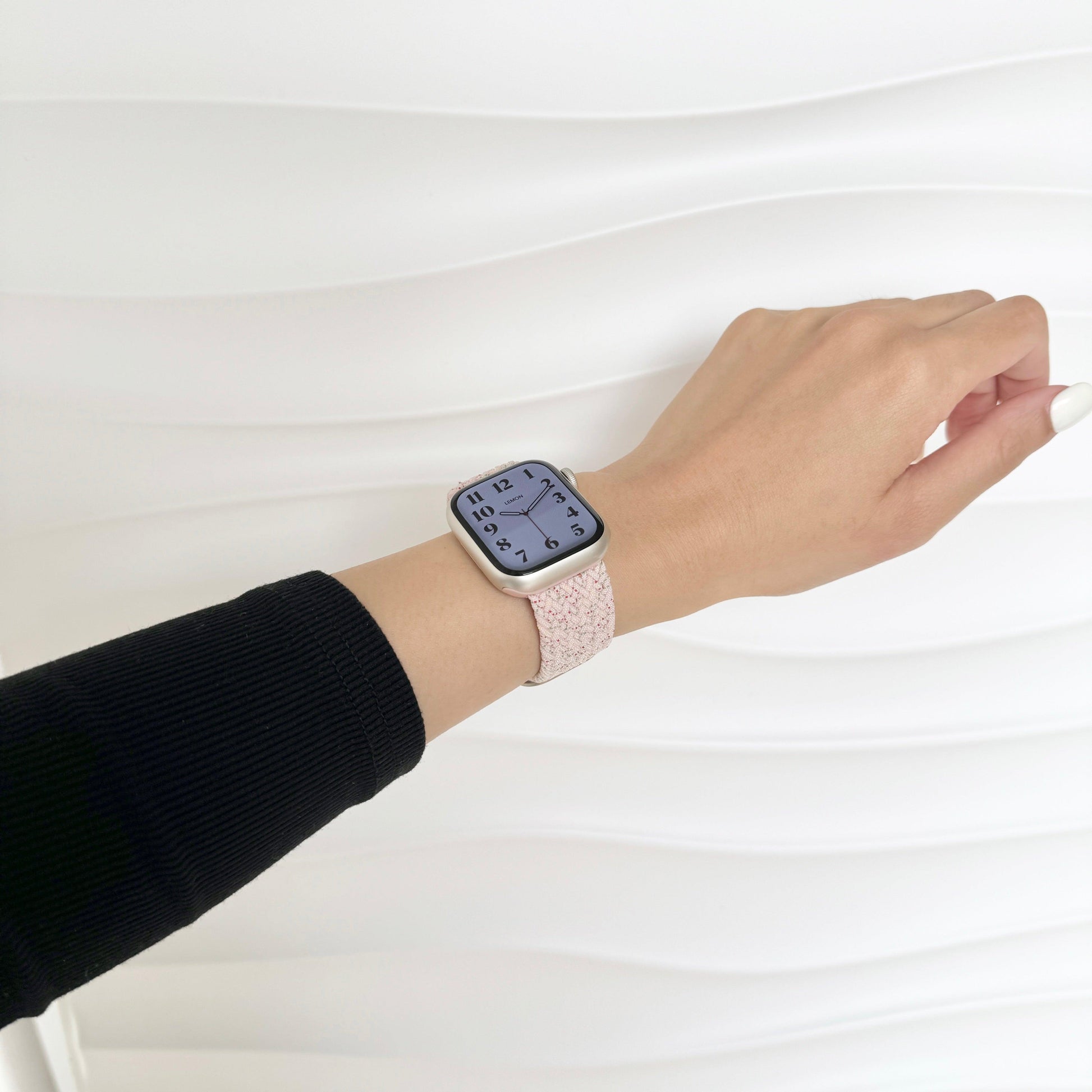 Cloud Nylon Apple Watch Band - Sakura