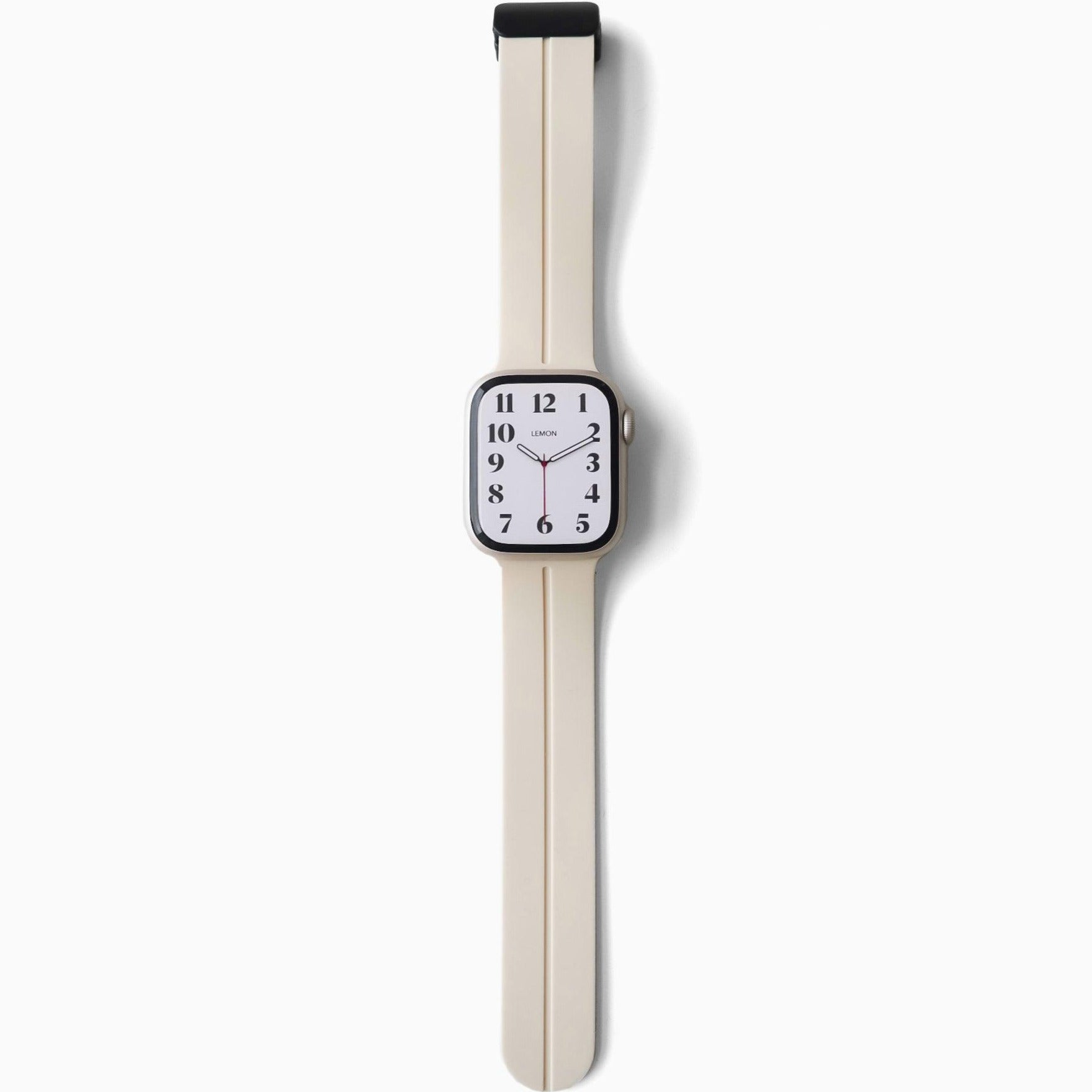 Lemon Straps Snap Lock Line Apple Watch Band Starlight Apple Watch Series 1 9 SE Ultra 42 44 45 49MM