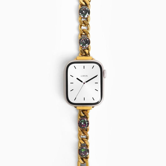 (St-Steel) Blossom Apple Watch Bracelet - Gold Paradise