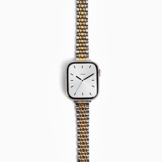 (St-Steel) LEMON Inspiration Apple Watch Band - Two Tone