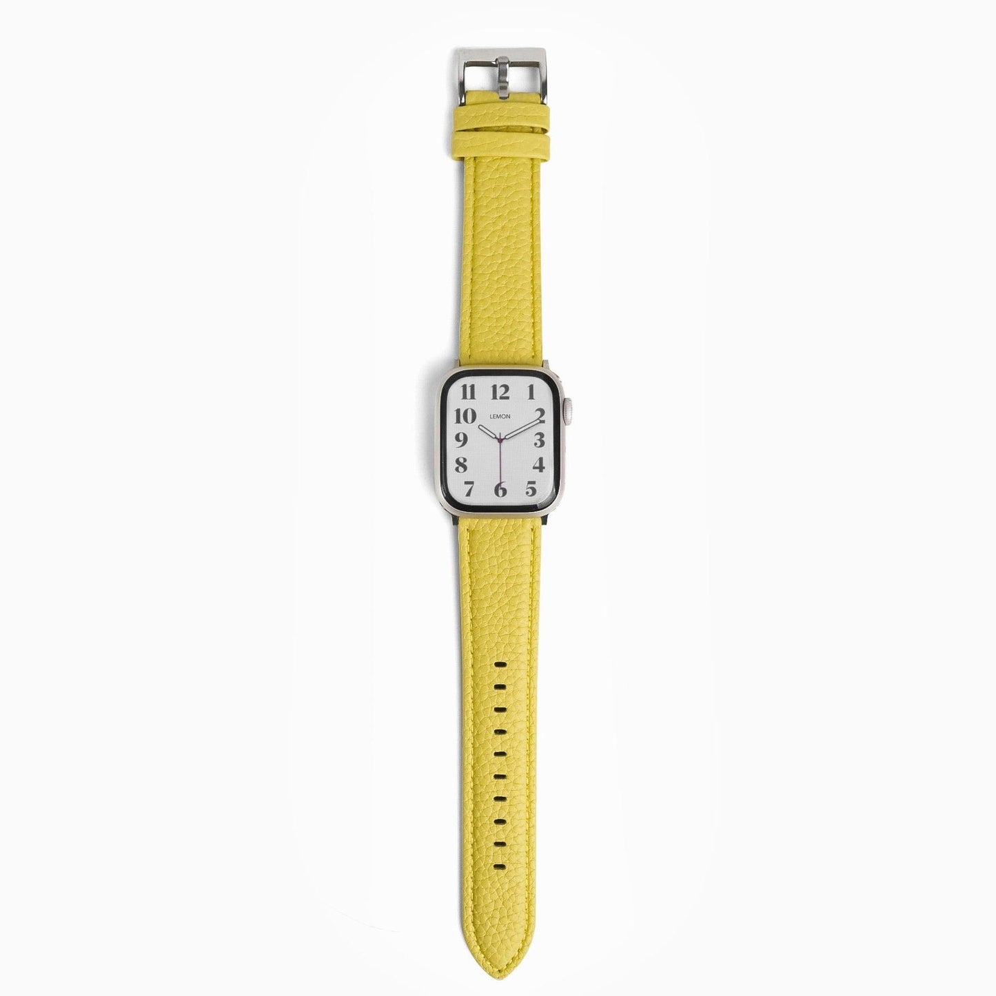 Togo Leather Apple Watch Band - Yellow