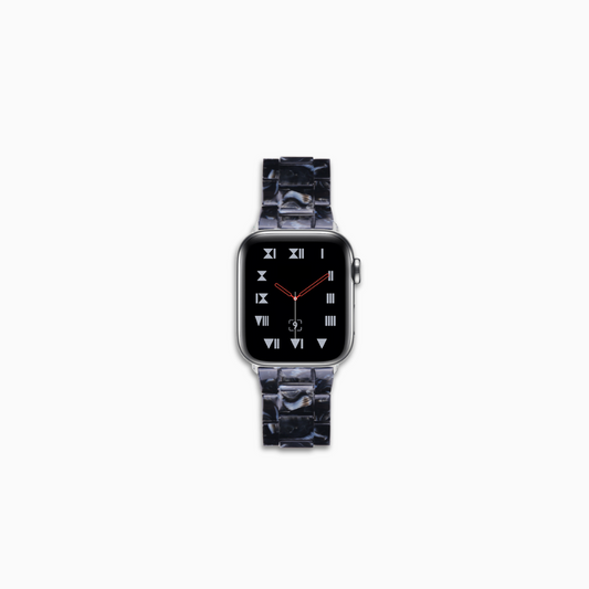 Polly Resin Apple Watch Band - Black