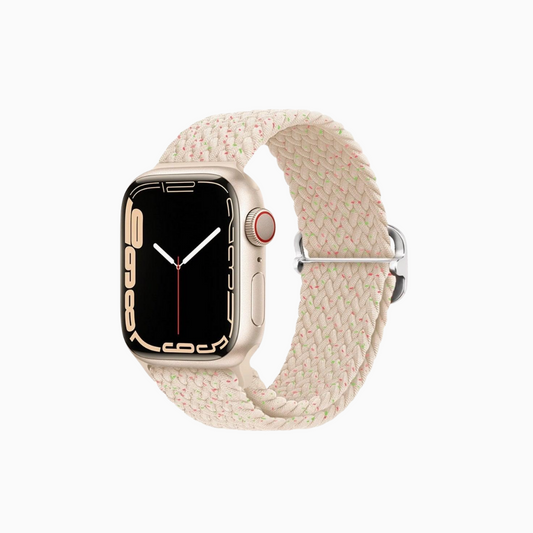 Cloud Nylon Apple Watch Band  - Spotted Stralight