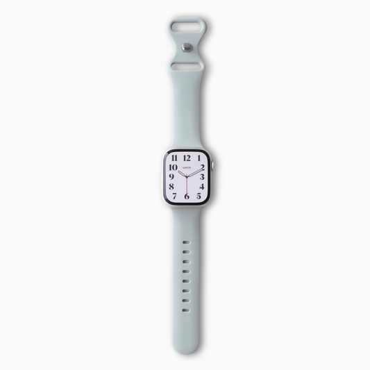 Classic Rubber Knob Apple Watch Band - Grey