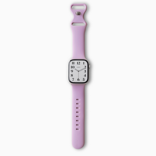 Classic Rubber Knob Apple Watch Band - Lavender