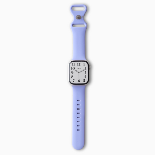 Classic Rubber Knob Apple Watch Band - Lilac Purple