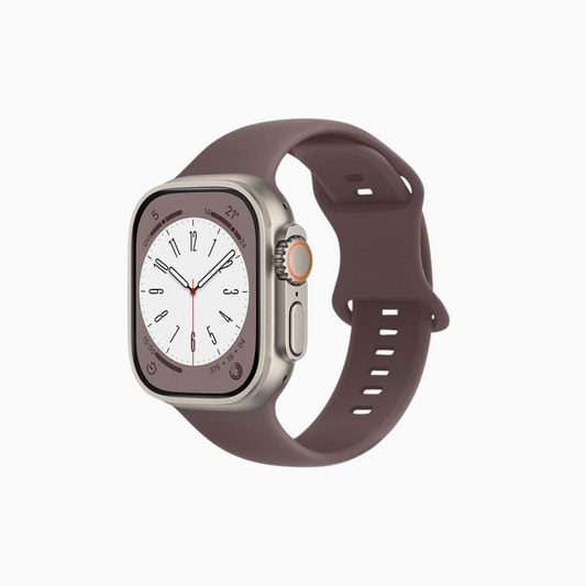 Classic Rubber Knob Apple Watch Band - Purple