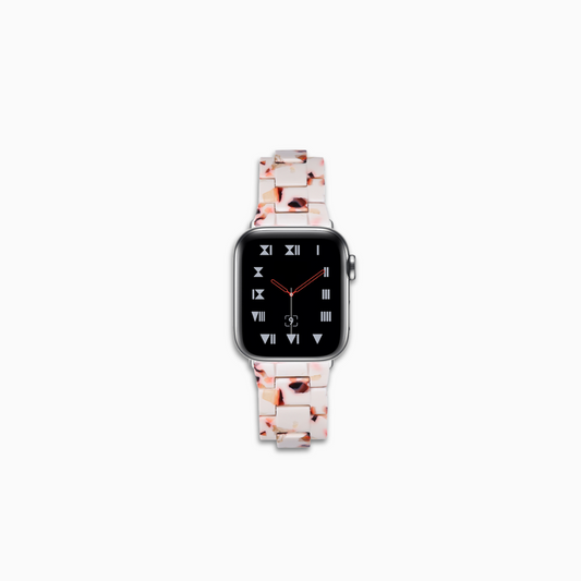 Polly Resin Apple Watch Band - Nougat