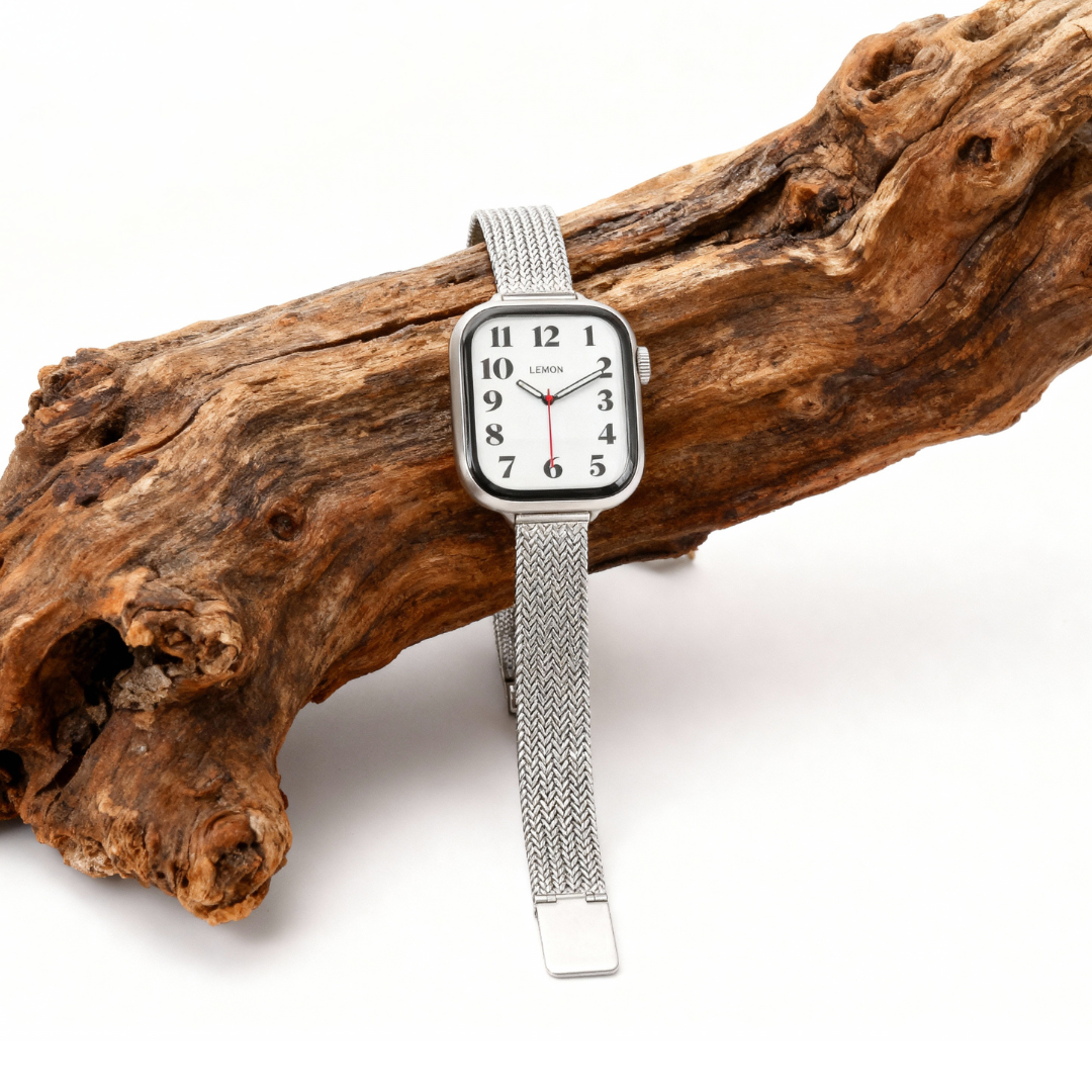 (St-Steel) スリム ステラ Apple Watch ストラップ - Starlight