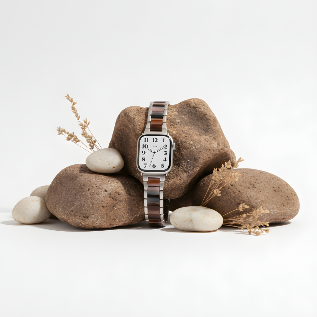 ナチュラル Apple Watch ストラップ - アーストーン
