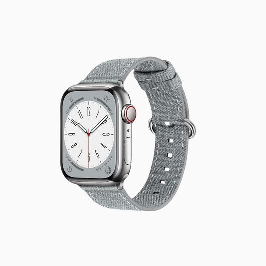 Canvas Apple Watch Band - Grey
