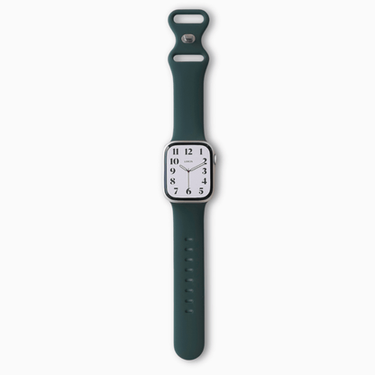 Classic Rubber Knob Apple Watch Band - Green