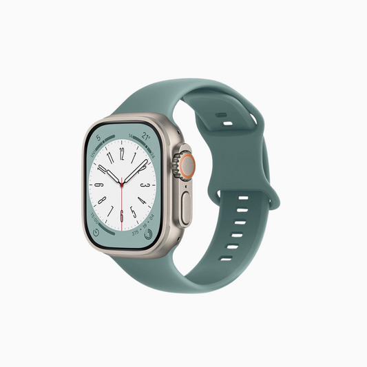 Classic Rubber Knob Apple Watch Band - Turquoise