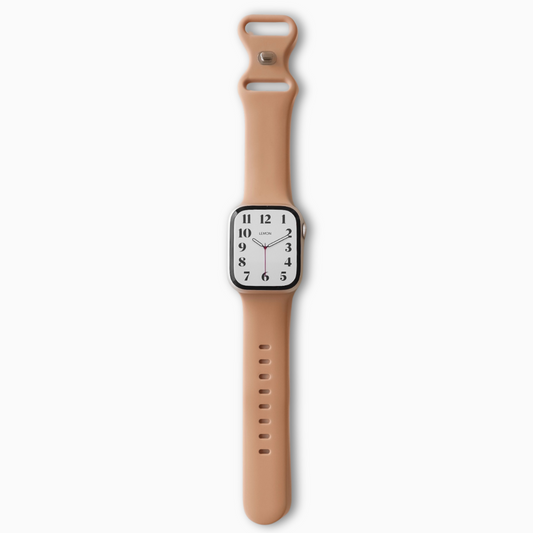 Classic Rubber Knob Apple Watch Band - Stone