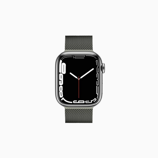 (St-Steel) Milanese Apple Watch Loop - Graphite