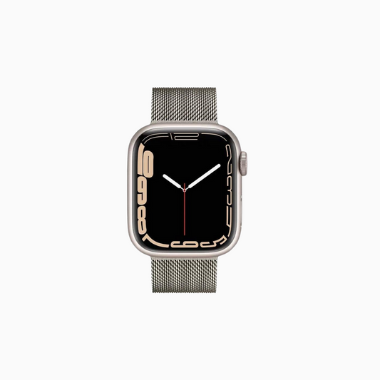 (St-Steel) Milanese Apple Watch Loop - Starlight