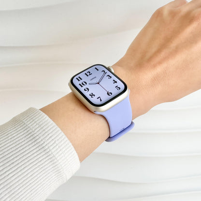 Classic Rubber Knob Apple Watch Band - Lilac Purple