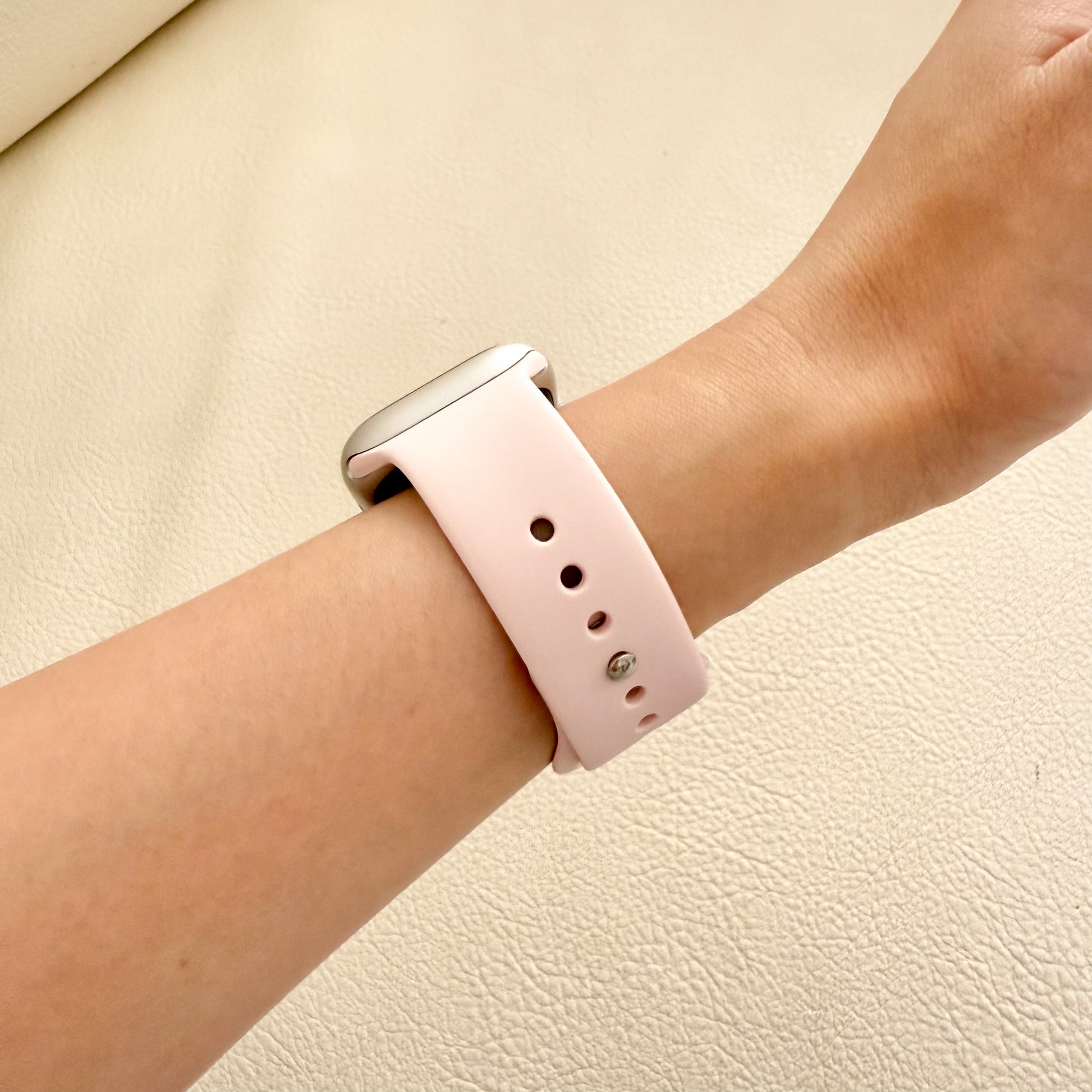 Classic Rubber Knob Apple Watch Band - Pink 13