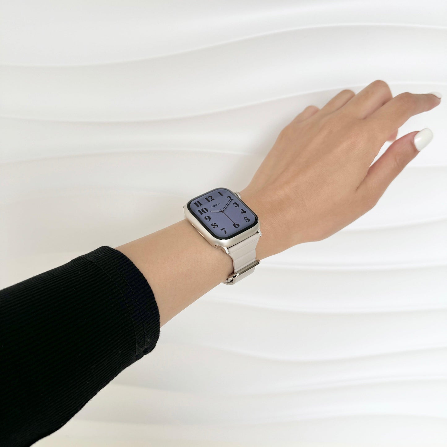 Slim Snap Loop Apple Watch Band - Starlight