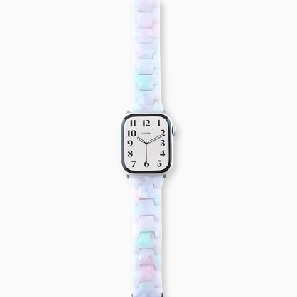 Polly Resin Apple Watch Band - Cotton Cloud