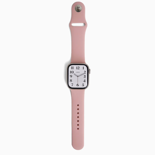 Classic Rubber Apple Watch Band - Pink