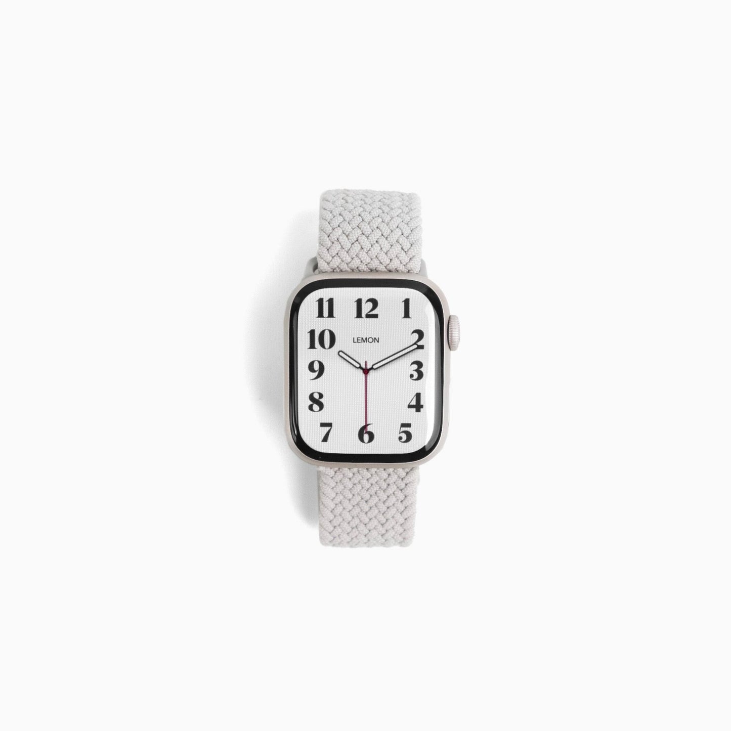 Cloud Nylon Apple Watch Band - Light Grey