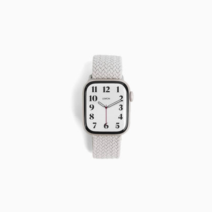 Cloud Nylon Apple Watch Band - Light Grey