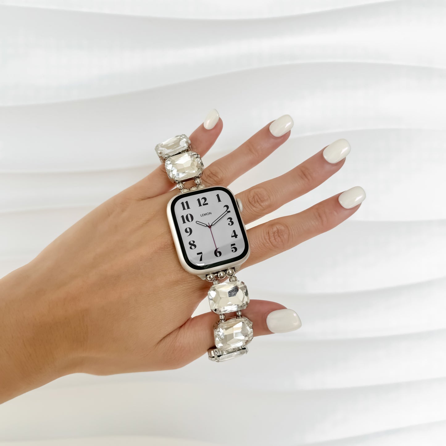 The Modern Apple Watch Bracelet - Silver