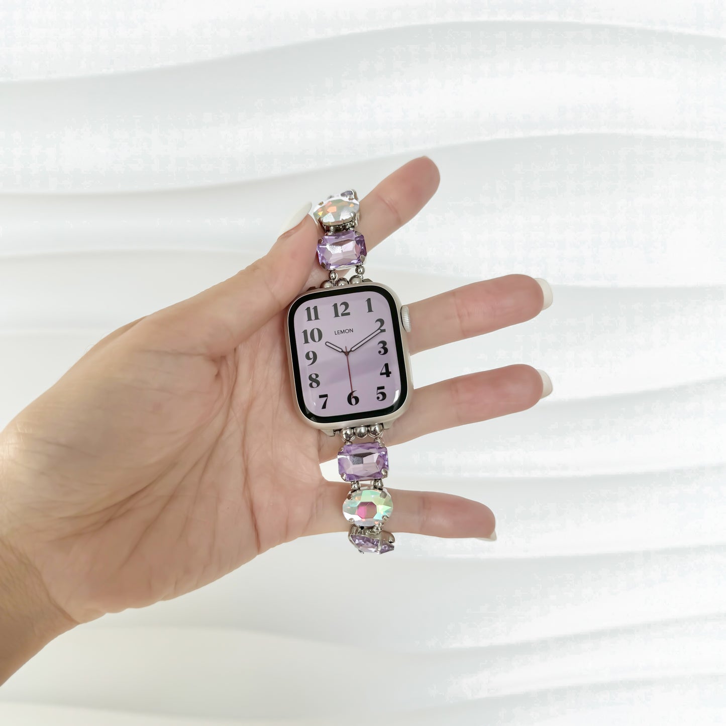 The Lover’s Knot Apple Watch Bracelet - Purple