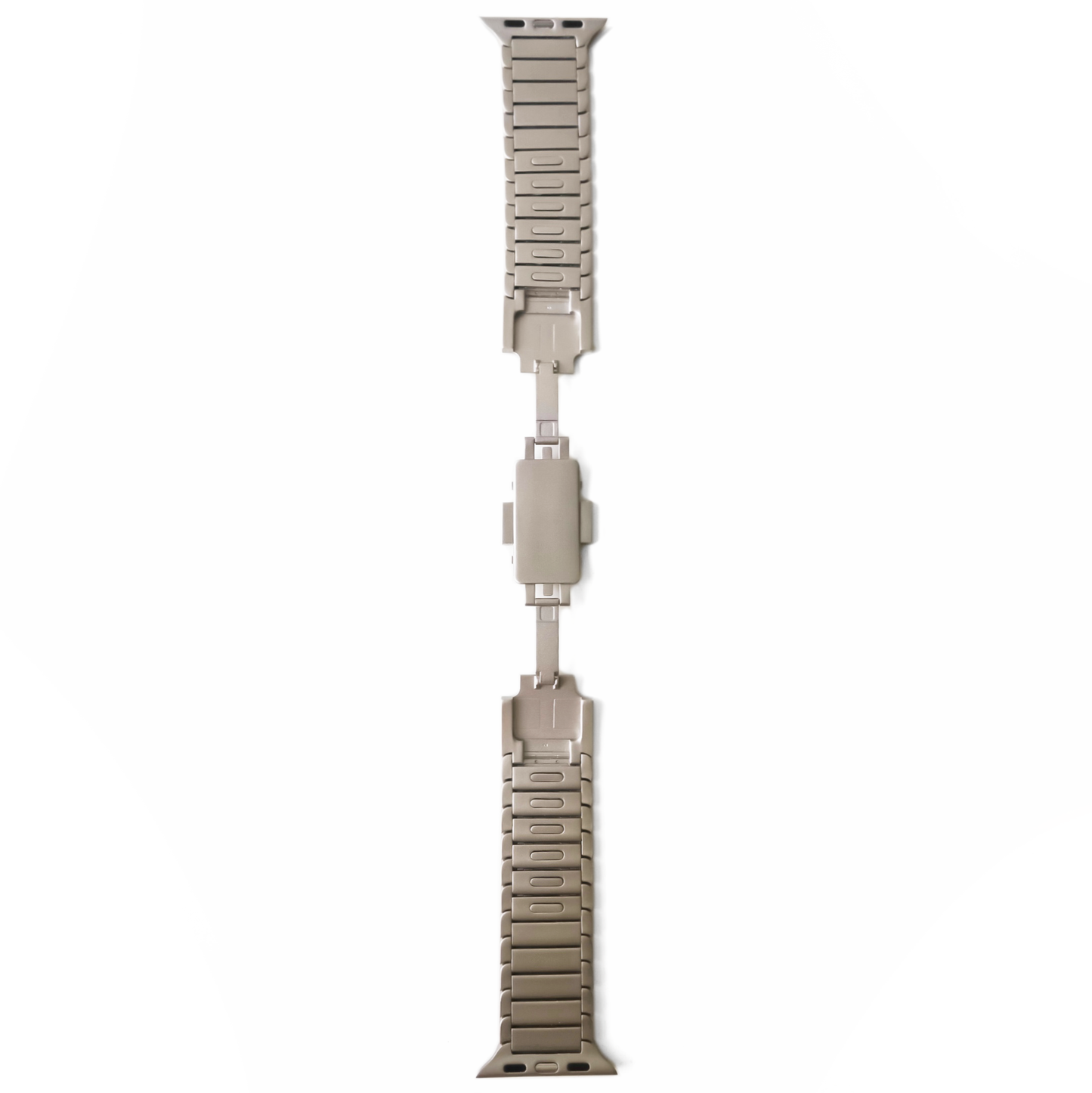 (St-Steel) Link Apple Watch Bracelet - Titanium