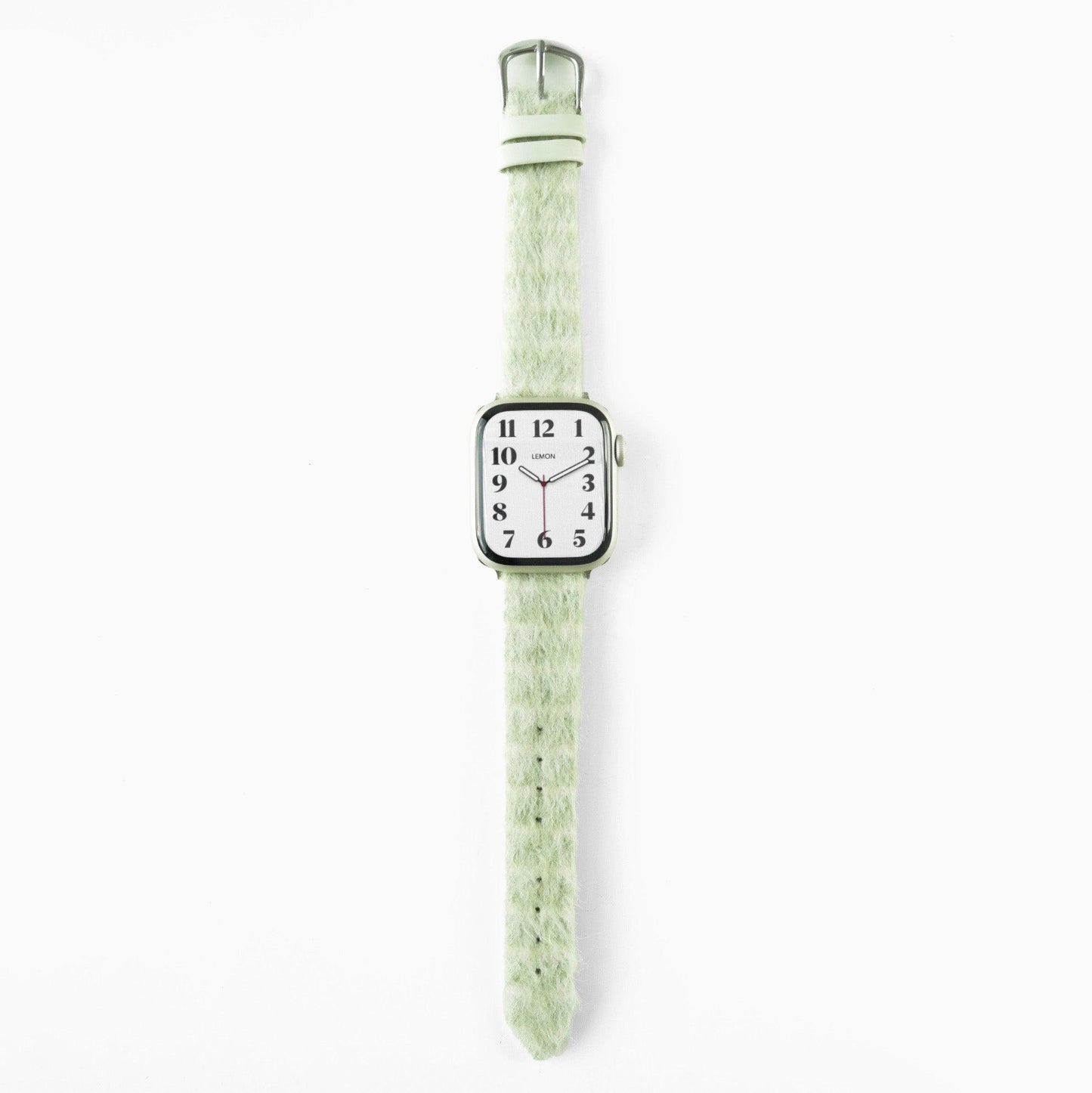 Velvet Layer Apple Watch Band - Mint