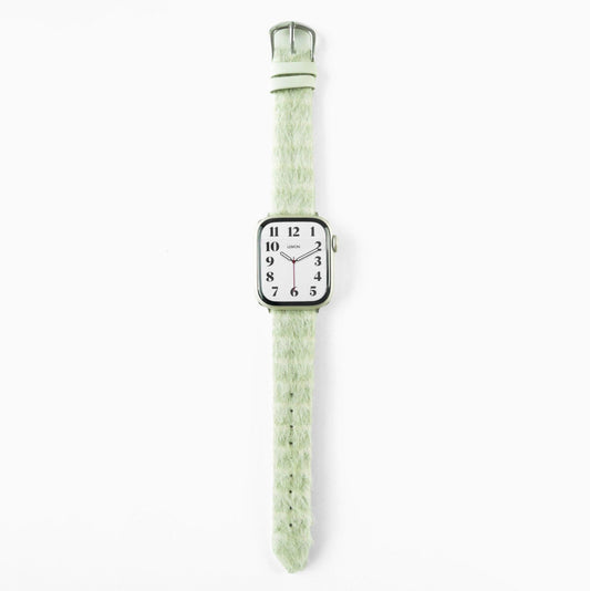 Velvet Layer Apple Watch Band - Mint