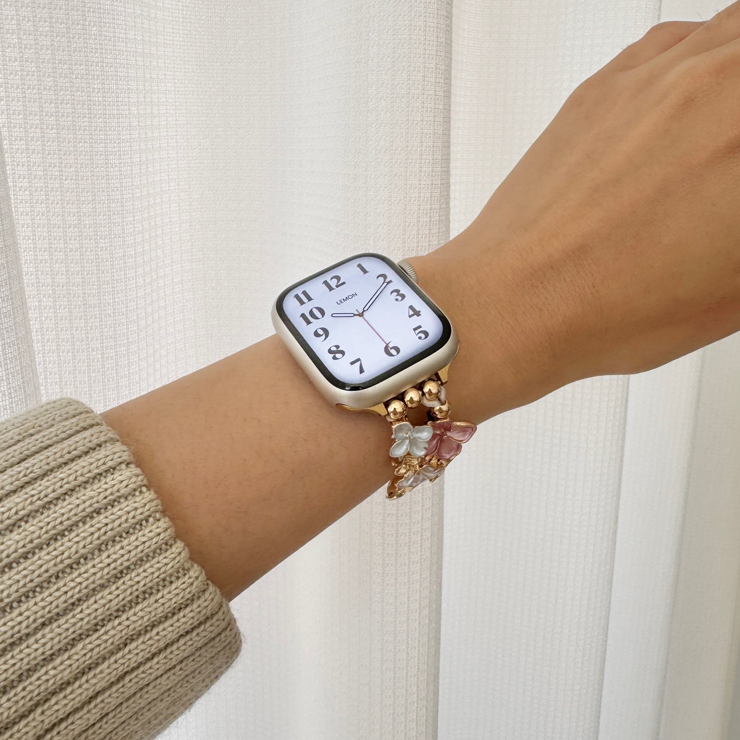 Bloom Apple Watch Bracelet - Pink