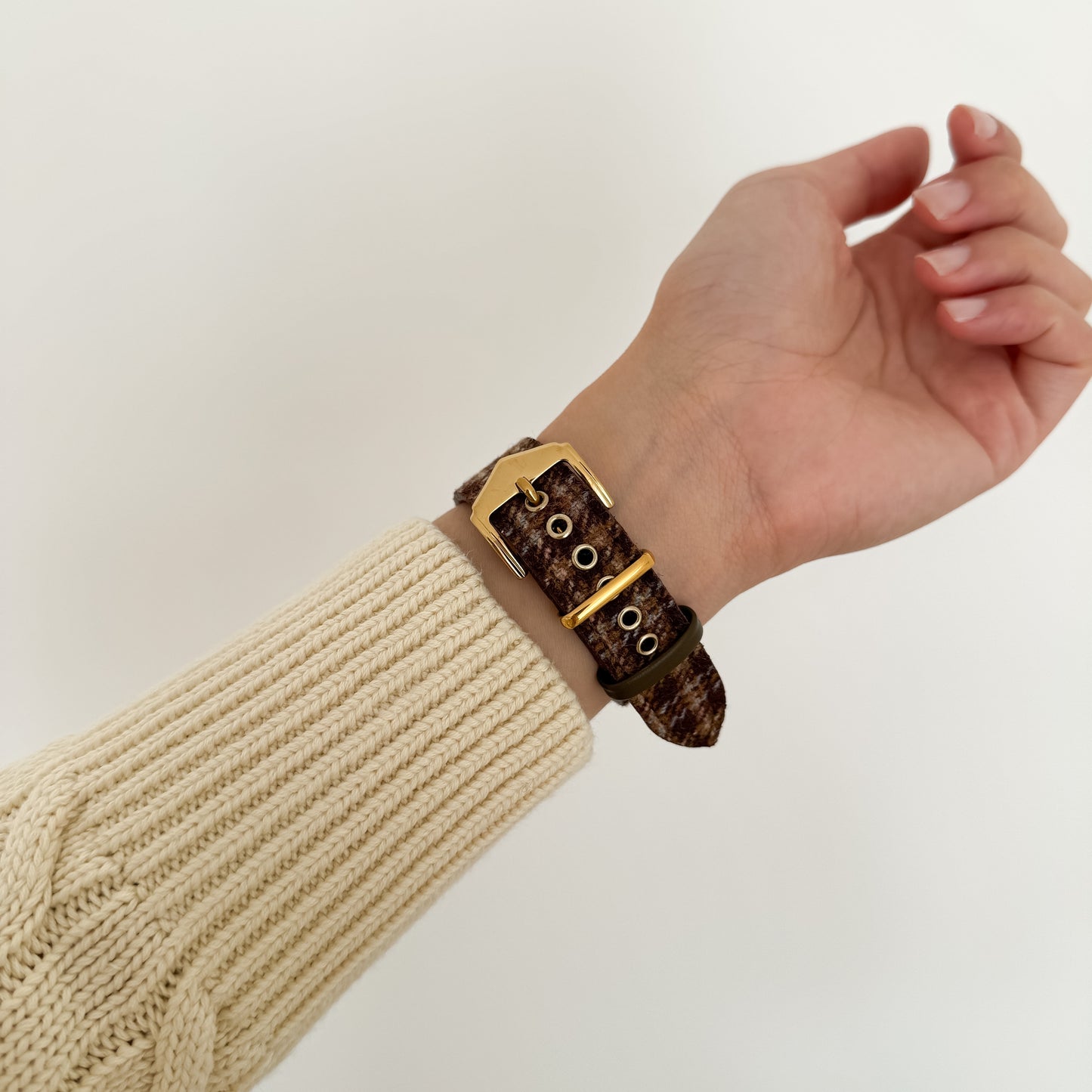 Kitschy Apple Watch Band - Greyish Brown