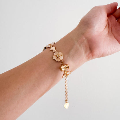 Sakura Chain Apple Watch Bracelet - Gold