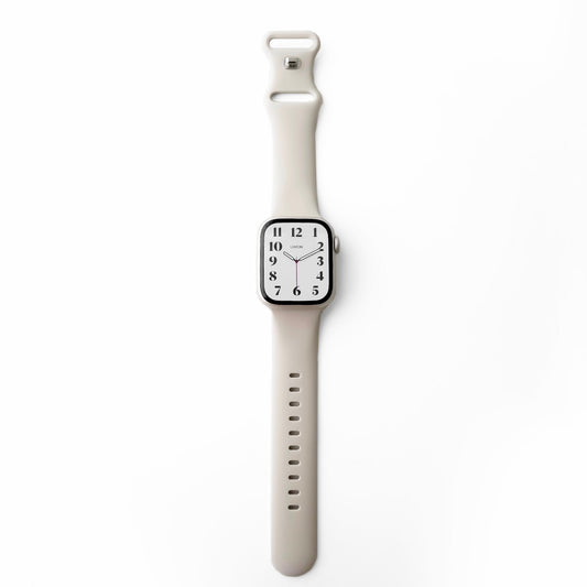 Classic Rubber Knob Apple Watch Band - Starlight