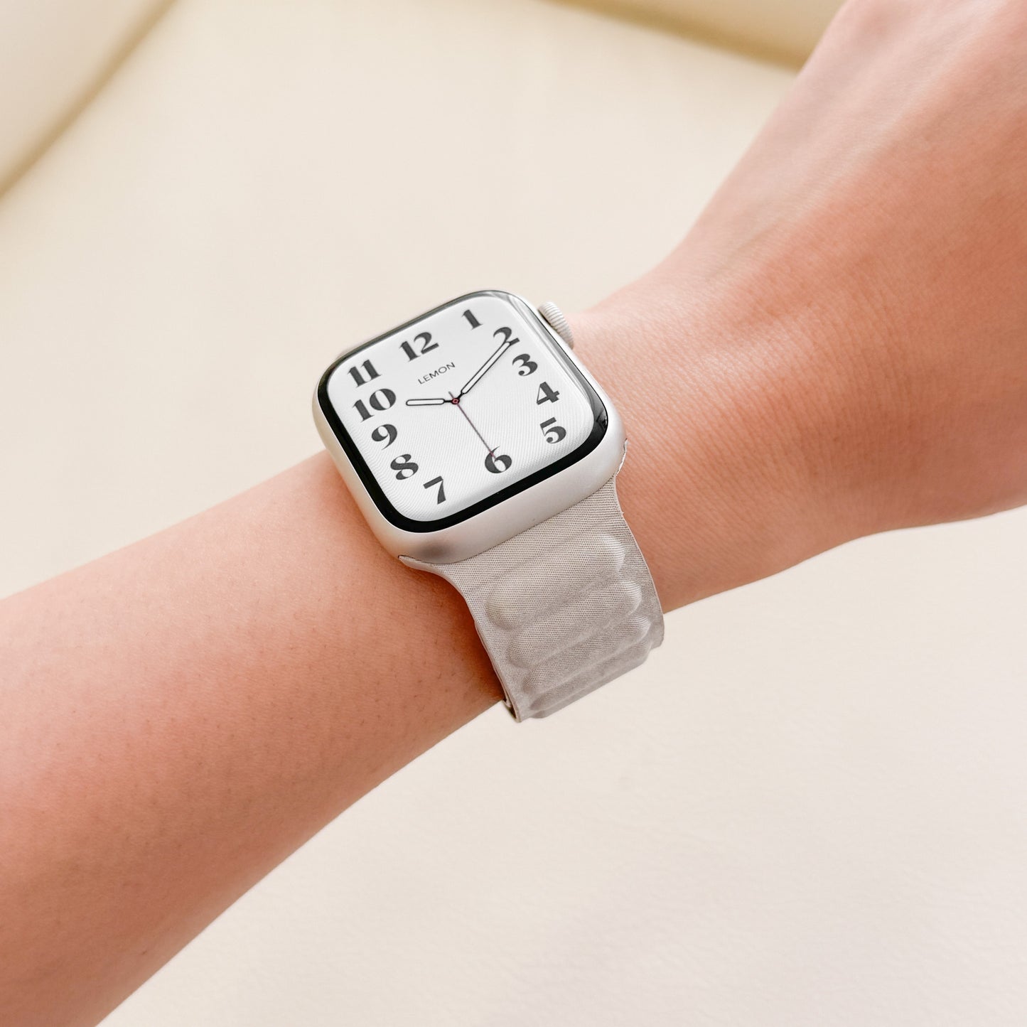 磁気ベジタリアンレザーApple Watchバンド - Starlight