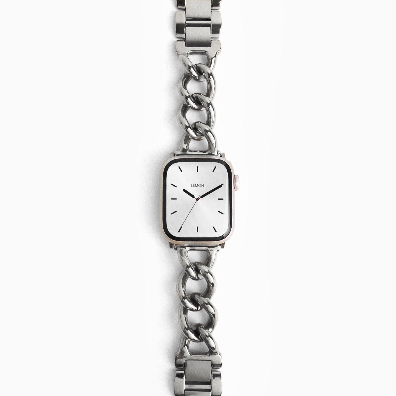 (St-Steel) Timeless Vol.2 Apple Watch Bracelet - Silver