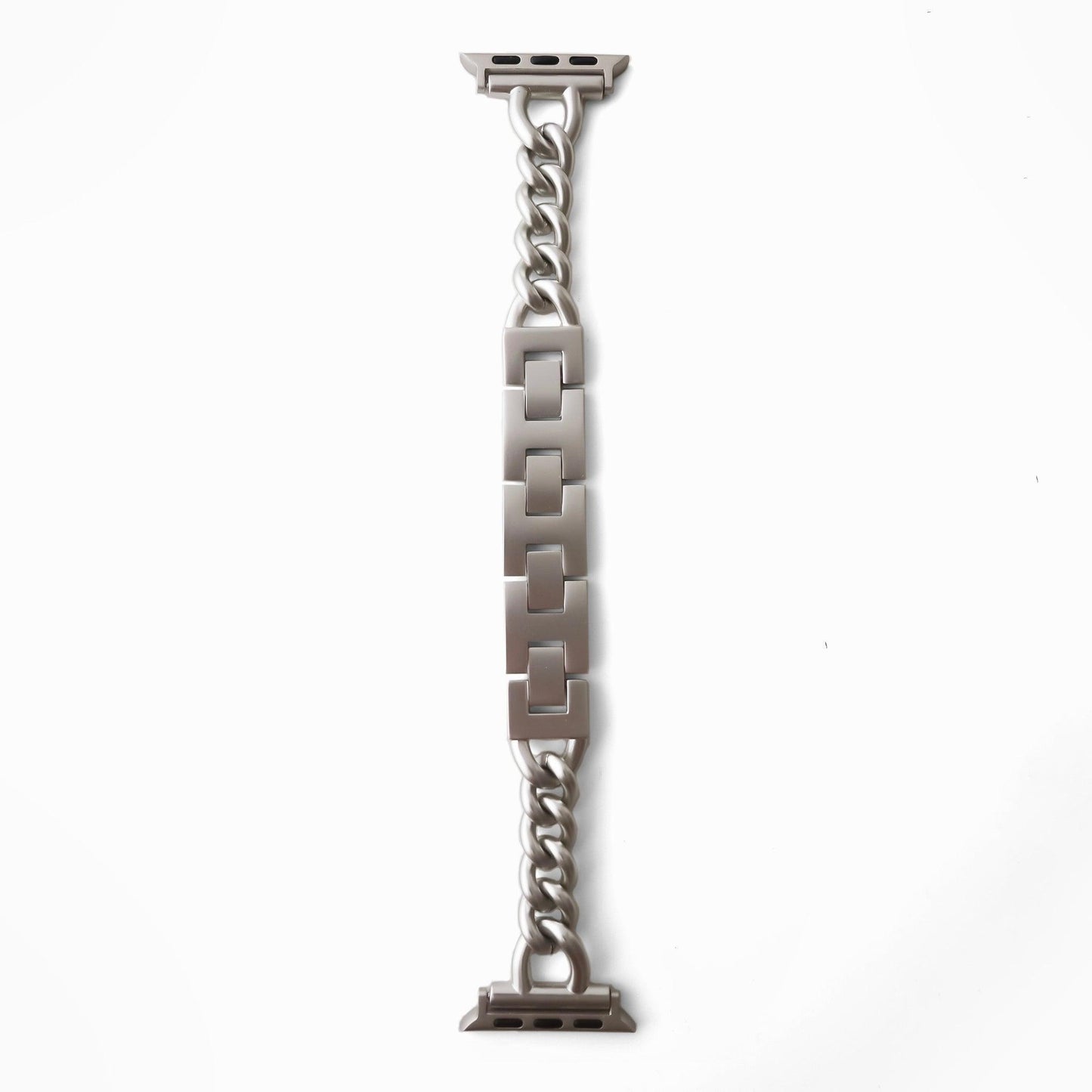 (St-Steel) スリム タイムレス アップル ウォッチ ブレスレット - Starlight