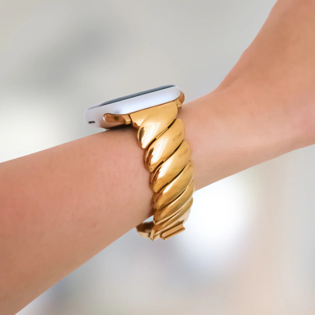 St-Steel_Twist_Glam_Apple_Watch_Bracelet_-_GOLD