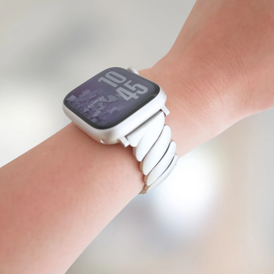 (St-Steel) Twist Glam Apple Watch Bracelet - Starlight