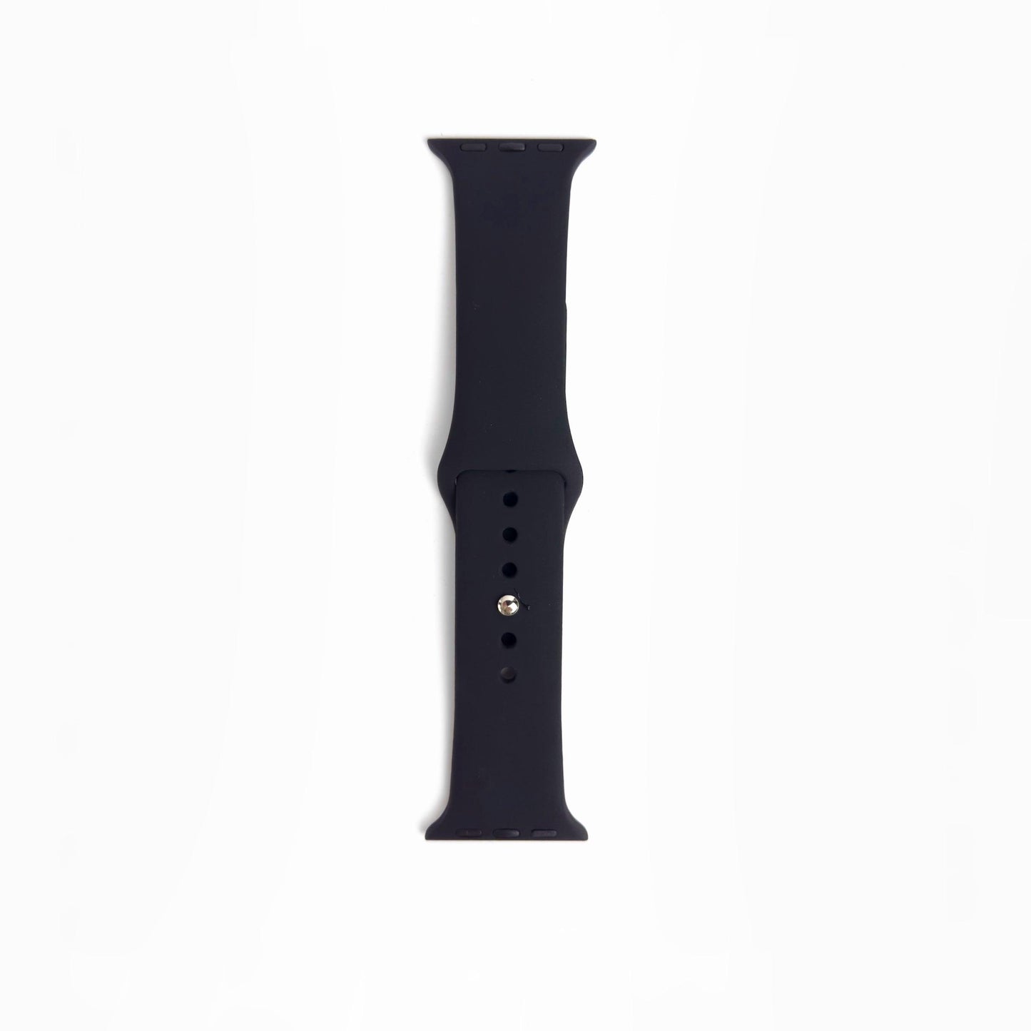 Classic Rubber Apple Watch Band - Black