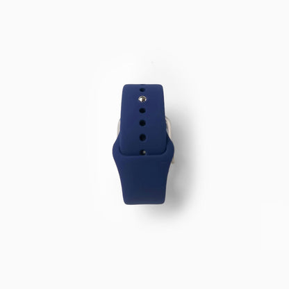 Classic Rubber Apple Watch Band - Midnight Blue