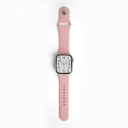 Classic Rubber Apple Watch Band - Pink