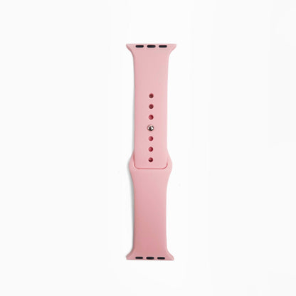 Classic Rubber Apple Watch Band - Pink