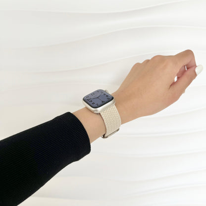 Cloud Nylon Apple Watch Band - Starlight